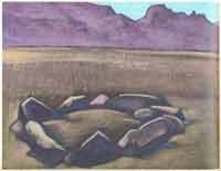 Н. К. Рерих. Могила в Транс-гималаях. 1927–1928